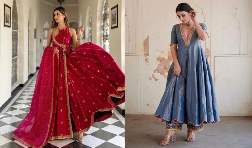 Suit Designs: फैमिली फंक्शन में अपने लुक को बनाना चाहती हैं स्टाइलिश तो वियर करें ये थ्री पीस सूट, आप पर टिकेगी हर नजर