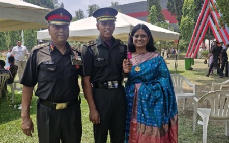 भारतीय सेना में लेफ्टिनेंट बने अल्मोड़ा के तोषित लोहनी: पिता की विरासत को आगे बढ़ाते हुए