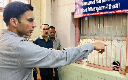 जिलाधिकारी ने चंदन लैब में अव्यवस्थाओं को लेकर दिए सख्त निर्देश; 15 दिन में सुधार की मांग