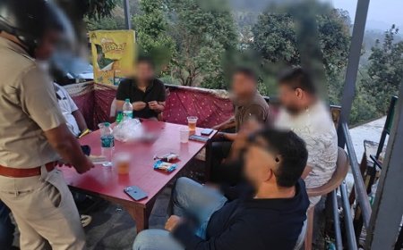 हल्द्वानी में शराब पीने वाले लोगों के खिलाफ सख्त कार्रवाई: 261 पर कार्रवाई
