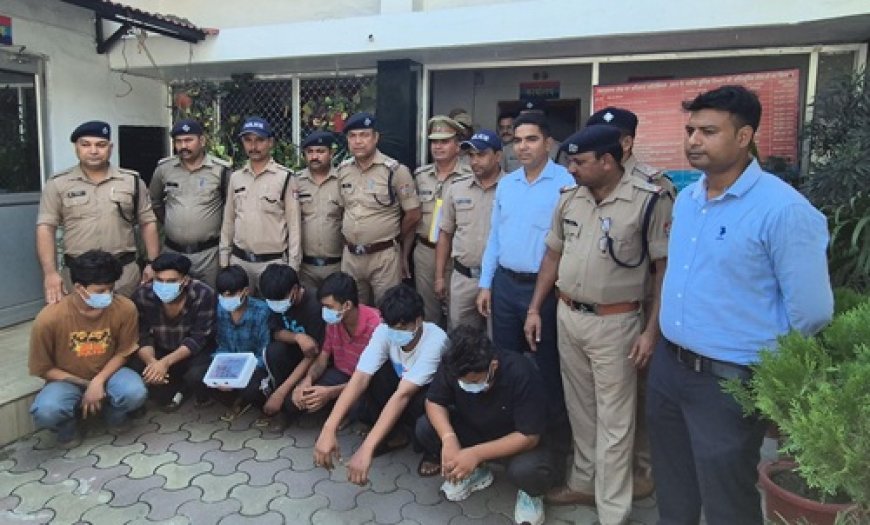 बिरला स्कूल के पास हुए गोलीकांड का खुलासा, मुख्य आरोपी समेत 7 गिरफ्तार