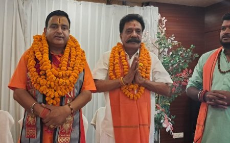 जागेश्वर धाम के प्रमुख पुजारी हेमंत भट्ट को महामंडलेश्वर की उपाधि प्राप्त
