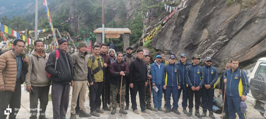 उत्तरकाशी : जालेन्दरी गाड़ में बहे दो बकरी पालक, खोजबीन के लिए संयुक्त टीम रवाना
