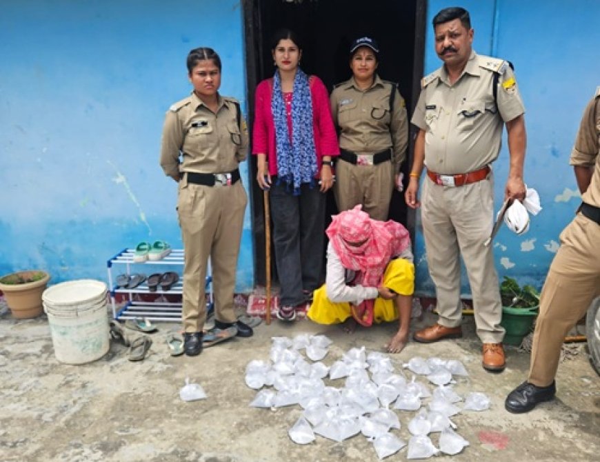 आबकारी विभाग की टीम ने बिंदुखत्ता में मारा छापा, कच्ची शराब बरामद