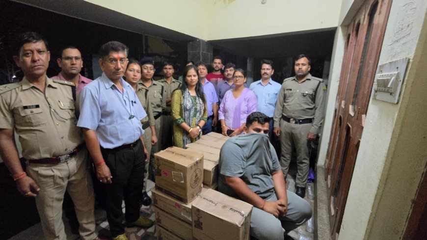 चकराता में चुनाव में शराब बांटने की योजना, 25 पेटी के साथ 02 गिरफ्तार
