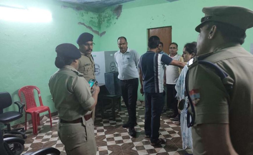 चंपावत: त्रिस्तरीय पंचायत चुनाव, प्रथम चरण के मतदान से पूर्व डीएम और एसपी की रात्रि गश्त