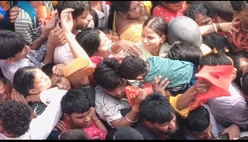 वीडियो: मनसा देवी हादसे से पहले की फुटेज, श्रद्धालुओं से ठसा-ठस भरा था पैदल मार्ग, मजिस्ट्रेटी जांच का आदेश