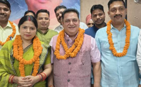 भाजपा की चन्द्रप्रभा निर्विरोध ब्लॉक प्रमुख निर्वाचित, मेयर बाली की रणनीति हुई सफल