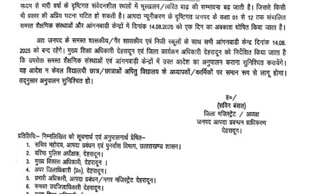 14 अगस्त को भी स्कूलों की छुट्टी, मौसम की स्थिति में सुधार नहीं