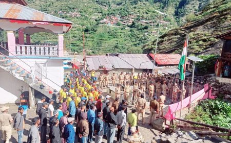 धराली में देशभक्ति की गूंज, आपदा रिकवरी को मिला नया बल