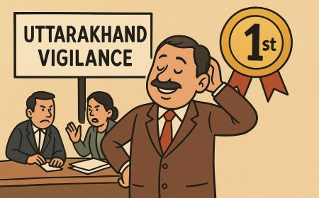 उत्तराखंड सतर्कता विभाग: आत्म-प्रशंसा के खोखले दावे और जांच की दूषित कार्यशैली