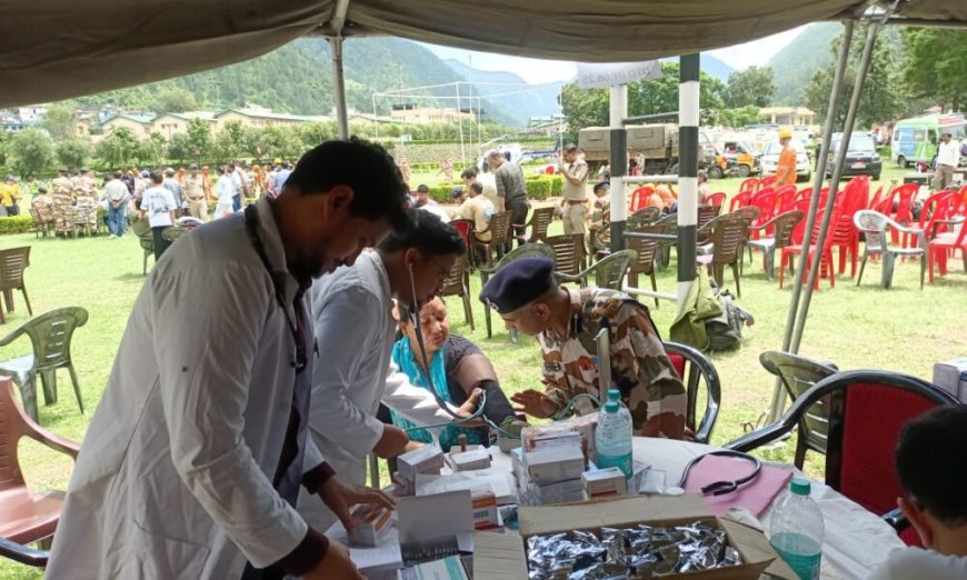धराली आपदा में स्वास्थ्य विभाग पूरी तरह मुस्तैद, 6 सदस्यीय विशेष चिकित्सा टीम धराली-हर्षिल में सक्रिय