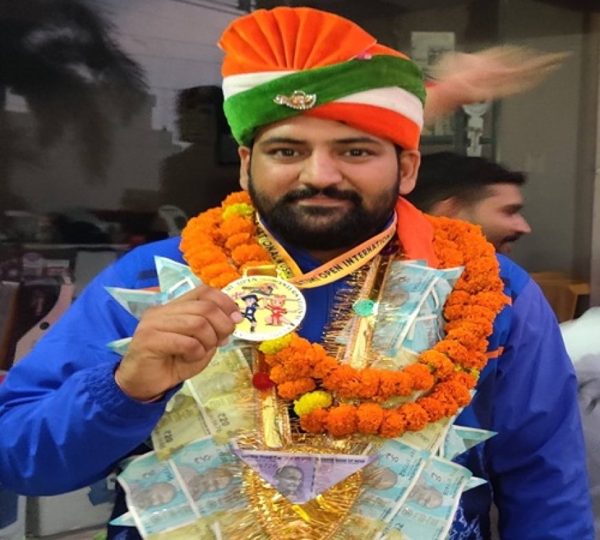 वूशु में उत्तराखंड का डंका: रोहित यादव ने जॉर्जिया में जीता गोल्ड!
