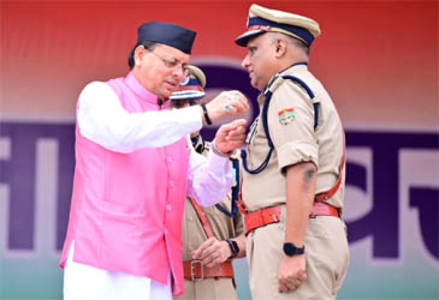 ये हैं उत्तराखंड पुलिस की शान, जिन्हें स्वतंत्रता दिवस पर मिला सम्मान