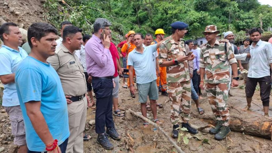 चमोली थराली आपदा: युद्धस्तर पर राहत कार्य, CM धामी ने हालात पर रखी नजर