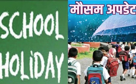 उत्तराखंड मौसम: कल बहुत भारी बारिश का अलर्ट, इन जिलों के स्कूलों में अवकाश का आदेश जारी