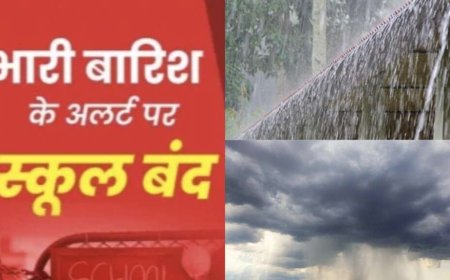 उत्तराखंड में भारी बारिश का ऑरेंज अलर्ट, स्कूलों में अवकाश की घोषणाएँ
