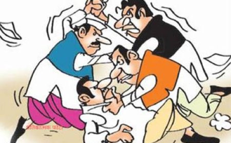 सिटी क्लब में कांग्रेस के दो गुटों के बीच हिंसक झड़प, पुलिस ने दर्ज किया मामला