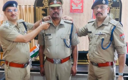 अल्मोड़ा में वंश नारायण यादव बने अग्निशमन अधिकारी, मिली तीसरी स्टार