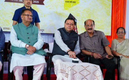 देहरादून: मुख्यमंत्री पुष्कर सिंह धामी ने डालनवाला थाने में 13 आधुनिक लॉन्ग रेंज सायरन का उद्घाटन किया