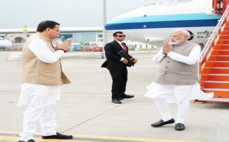 प्रधानमंत्री नरेंद्र मोदी का उत्तराखंड दौरा, 1200 करोड़ की आपदा राहत की घोषणा