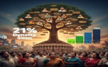 राजनीति में वंशवाद: 21% सांसद, विधायक और MLC राजनीतिक परिवारों से जुड़े