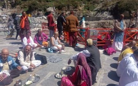 श्री बदरीनाथ धाम में सर्व पितृ आमावस्या: श्राद्ध पक्ष का समापन हुआ