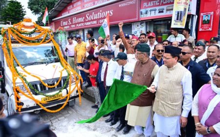 मुख्यमंत्री पुष्कर सिंह धामी ने शहीद सम्मान यात्रा 2 का किया शुभारम्भ