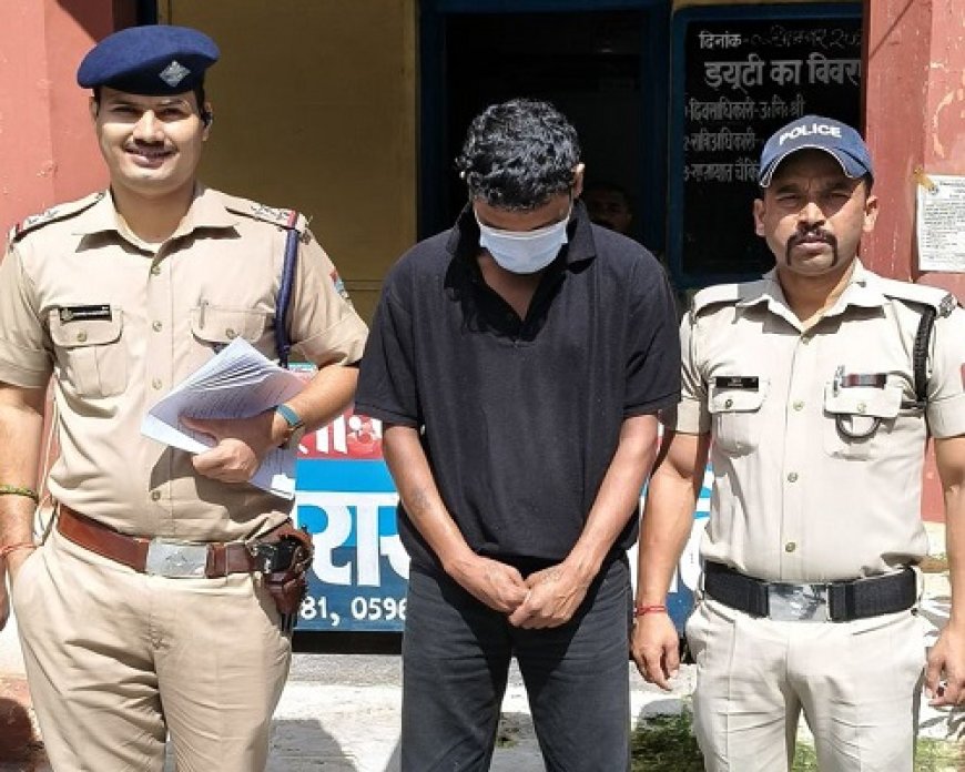 अल्मोड़ा: टेलर की दुकान में सेंध लगाने वाला शातिर चोर गिरफ्तार, पुलिस ने की बड़ी कार्रवाई