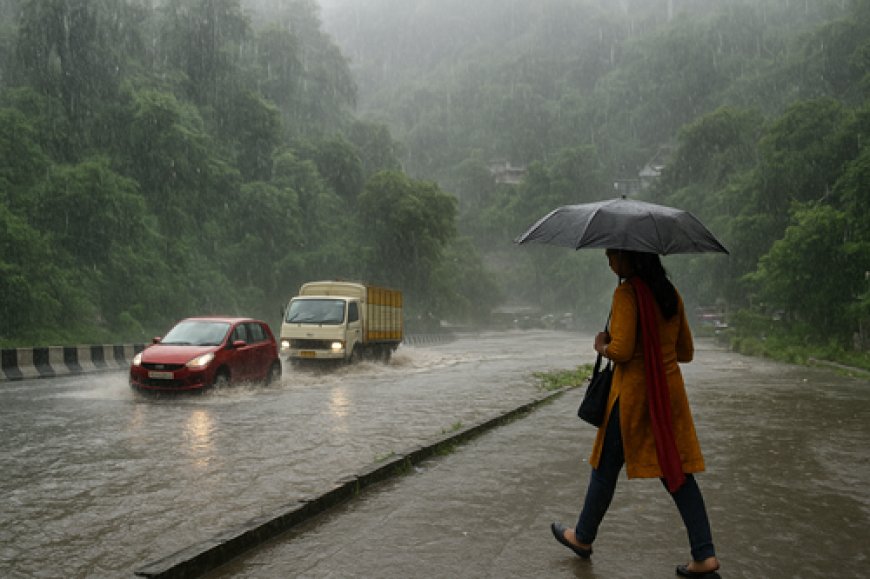 उत्तराखंड में भारी बारिश की चेतावनी जारी, मौसम विभाग का ऑरेंज अलर्ट
