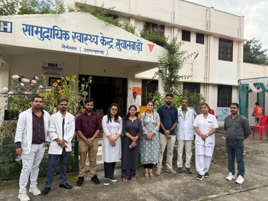 गरमपानी और सुयालबाड़ी में निःशुल्क स्वास्थ्य शिविर, 836 मरीजों ने उठाया लाभ