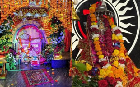 आशीष शर्मा ‘खुट्टू’ के नेतृत्व में धूमधाम से निकली मां मन्सा देवी की विशाल शोभायात्रा