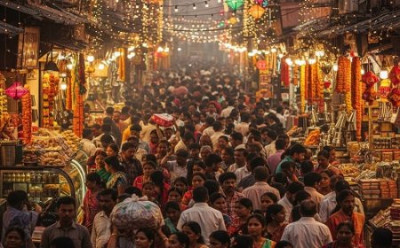 व्यापारियों को मिली ‘लाइफलाइन’: दो दिन की दिवाली ने खत्म की मंदी !