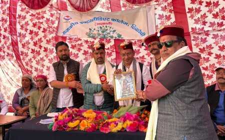 स्कूल चढ़ गया था आपदा की भेंट, अब बनकर तैयार हुआ भवन