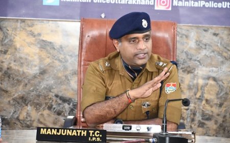 IPS डॉ. मंजूनाथ टी.सी. अब नैनीताल के कप्तान, पढ़ें एक्शन प्लान !