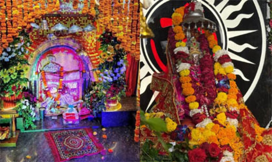 आशीष शर्मा ‘खुट्टू’ के नेतृत्व में धूमधाम से निकली मां मन्सा देवी की विशाल शोभायात्रा