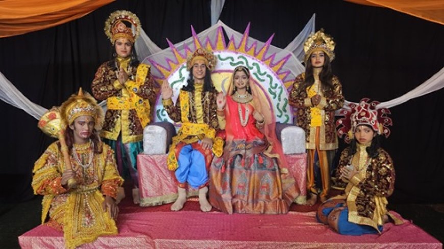 अल्मोड़ा में ऐतिहासिक नंदादेवी रामलीला का रंगारंग समापन: राम राज्याभिषेक की भव्यता