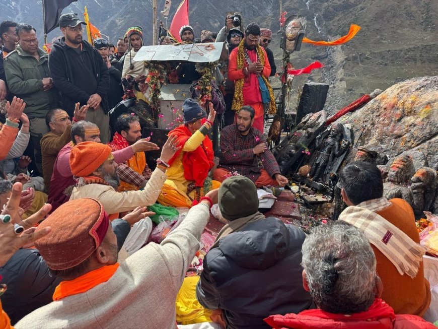 श्री केदारनाथ धाम, श्री भकुंट भैरव नाथ जी के कपाट बंद हुए