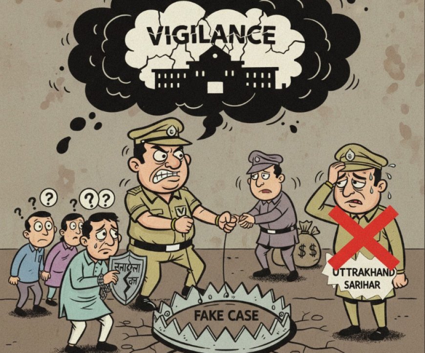 उत्तराखंड विजिलेंस बनी 'काला धब्बा': फर्जी मुकदमों की 'संस्कृति' और बड़े अधिकारियों की 'कमाई पोस्टिंग'!