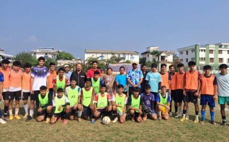 चंपावत: रजत जयंती पर जिला स्तरीय फुटबॉल प्रतियोगिता आयोजित , लोहाघाट की टीम विजेता