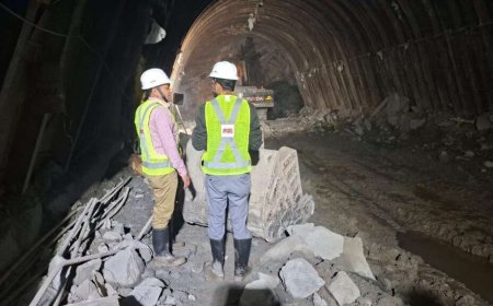 हल्द्वानी: एडीएम ने जमरानी बांध परियोजना के टनल निर्माण कार्य का लिया जायजा