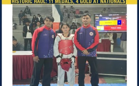धमाकेदार एंट्री! बागेश्वर के ‘टाइगरों’ ने राष्ट्रीय ताइक्वांडो में रचा इतिहास