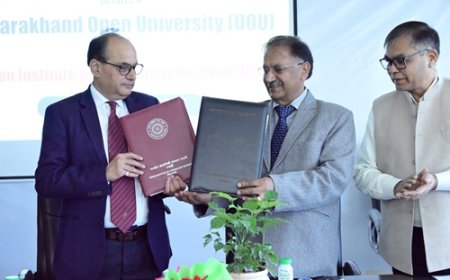 UOU और IIT रुड़की के बीच ऐतिहासिक समझौता: उच्च शिक्षा और तकनीकी नवाचार को मिलेगी नई उड़ान