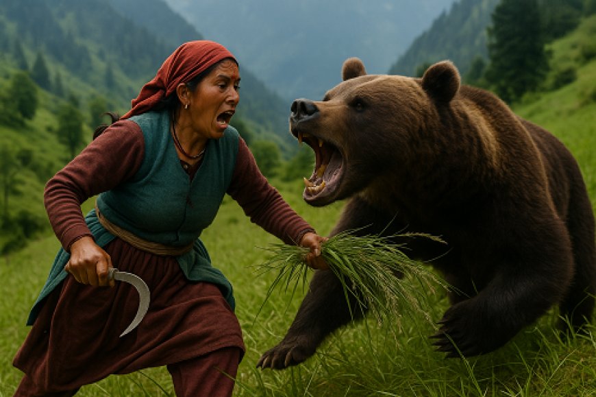 Bear Attack: भालू के हमले में महिला की दर्दनाक मौत, खौफ में ग्रामीण
