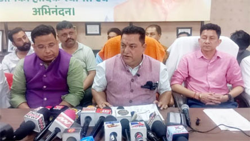 9 महीने में हो चुका है 100 करोड़ का काम, कल धामी करेंगे 46.24 करोड़ की विकास योजनाओं का लोकार्पण और शिलान्यास : बाली