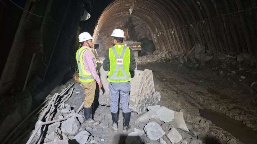 हल्द्वानी: एडीएम ने जमरानी बांध परियोजना के टनल निर्माण कार्य का लिया जायजा