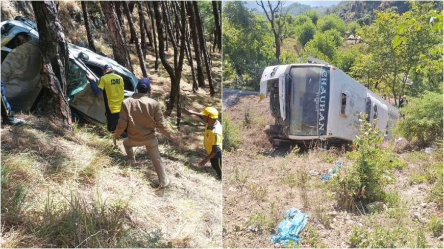 Uttarakhand: कुंजापुरी बस हादसा अपडेट , पांच यात्रियों की मौत. हुई शिनाख्त, CM धामी ने जताया दुख