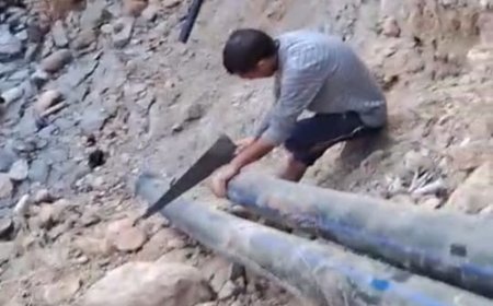 अल्मोड़ा: सिंचाई पाइप लाइन ध्वस्त होने से सैकड़ों किसान परेशान