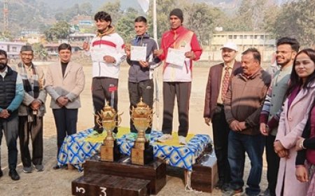 बीडी पांडेय कैंपस : अंतर-महाविद्यालयी एथलेटिक्स का शानदार आगाज़