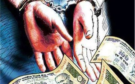 20 हजार की रिश्वत लेते खंड शिक्षा अधिकारी व शिक्षक गिरफ्तार, बीईओ की पत्नी पुलिस में सीओ 